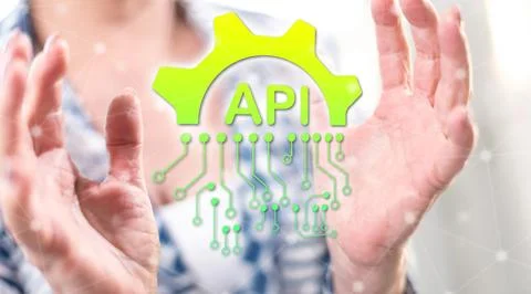 Concept of api Foto stock