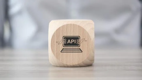Concept of api Stock Photos