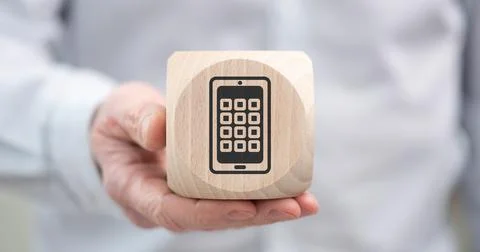 Concept of apps 스톡 사진