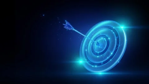 Concept arrow goal concept Stock Footage 262141351