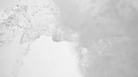 Concept art of the movement of magical particles resembling powder, ink or smoke Stock Footage 266030757