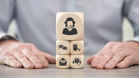 Concept of assistance Foto stock