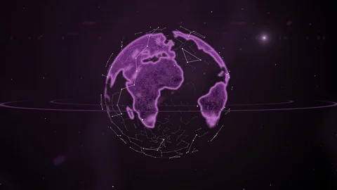 Concept of astronomy and science abstract video background. Stock Footage 116196813