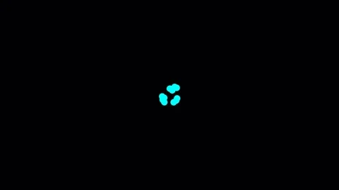 The concept of atomic mass unit Vídeo Stock 335764400
