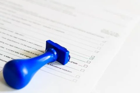 Concept of audit check list Stock Photos