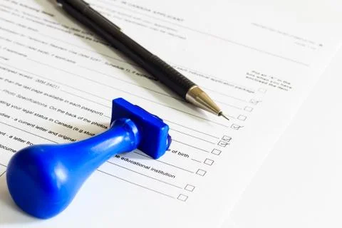 Concept of audit check list Stock Photos
