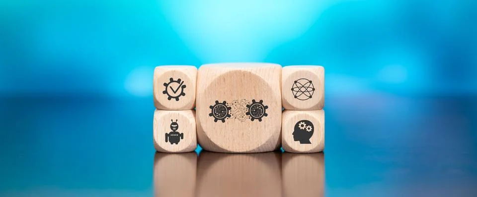 Concept of automation Stock Photos