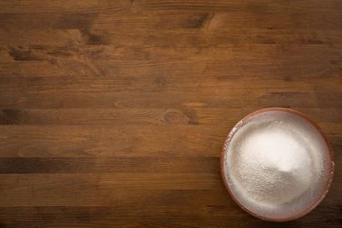 Concept of bakery and bread baking, copy space 스톡 사진