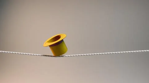 Concept of balance and stability Stock Illustration