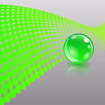 Concept with ball Stock Illustration