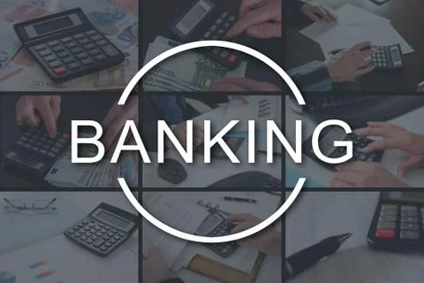Concept of banking Stock-Fotos