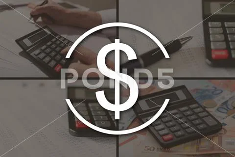 Concept of banking Stock Photos