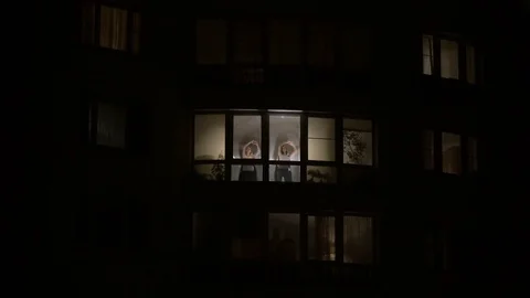 Concept of beating heart in a bright window as symbol of love and fidelity to Stock Footage 72385626