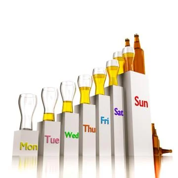 Concept of beer. Illustrazione stock