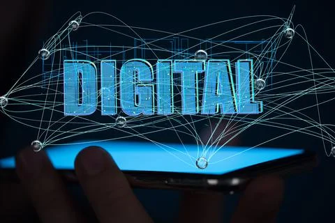 Concept of big data and artificial intelligence. Machine learning and cyber mind 스톡 일러스트