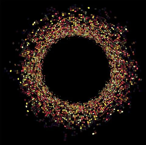 Concept of big data or digital transformation 스톡 일러스트