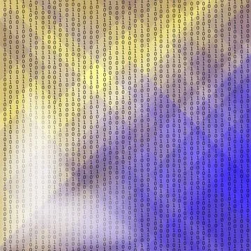 Concept Binary Code Numbers. Binary Code Background. Concept Binary Code N... 写真素材