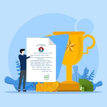 Concept of bonus money, reward program, cash back. Illustrazione stock