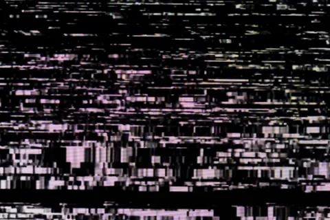 The concept of a broken TV background wave. Stock Photos