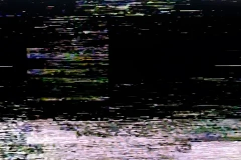The concept of a broken TV background wave. Stock Photos