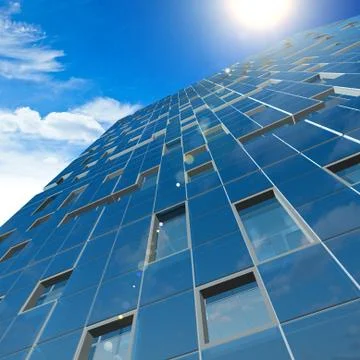 Concept building construction 3d rendering Ilustración de archivo