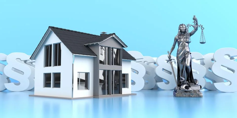 Concept Building Regulations 库存插图