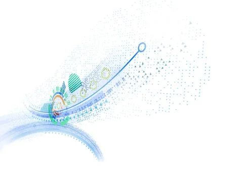 Concept business background Stock Illustration