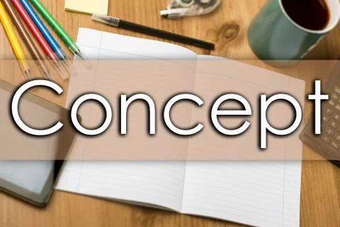 Concept - business concept with text Foto stock