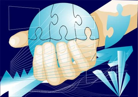 Concept of business Stock Illustration
