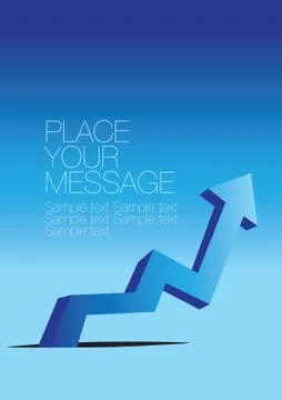 Concept business layout Stock Illustration