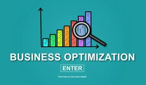 Concept of business optimization 스톡 일러스트