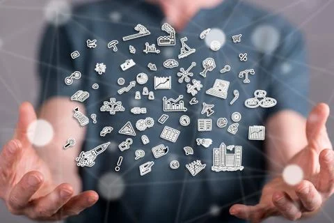 Concept of business 库存照片