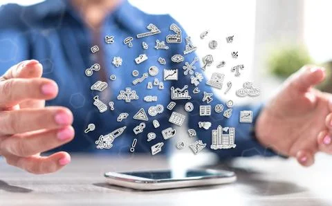 Concept of business Foto stock