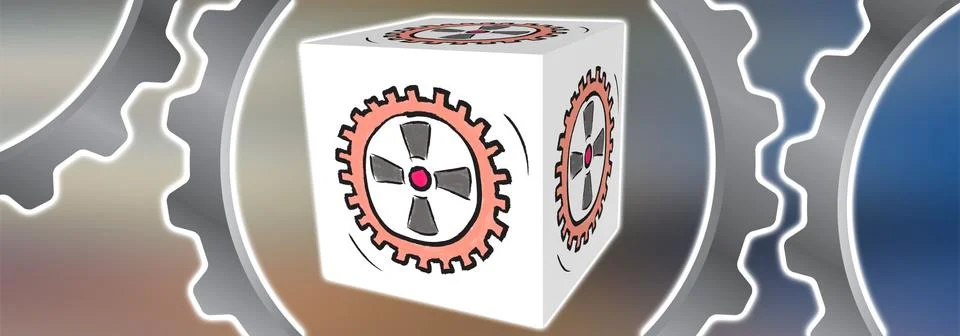 Concept of business process Illustrazione stock