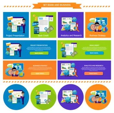 Concept Business Strategy Analytics and Research Illustrazione stock