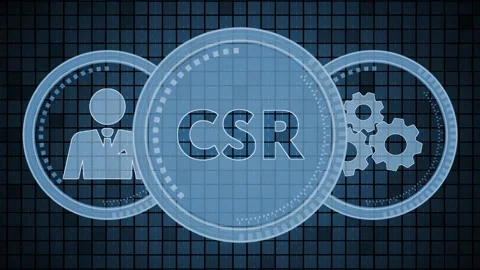 The concept of business, technology, the Internet and the network. Virtual sc Video stock 143227283
