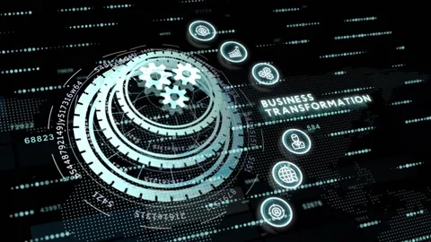 The concept of business, technology, the Internet and the network. virtual sc Stockbeeldmateriaal 150645540