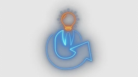 Concept for business thinking, new idea and solution. Video stock 276879244
