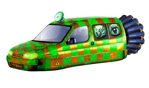 Concept car Stock Illustration