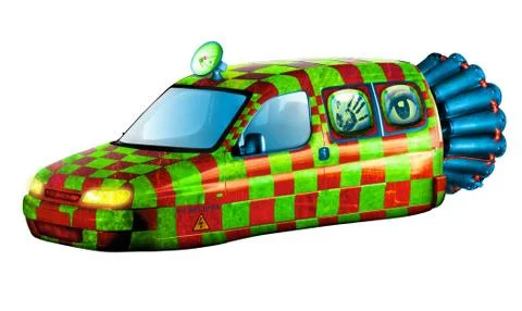 Concept car Stock Illustration