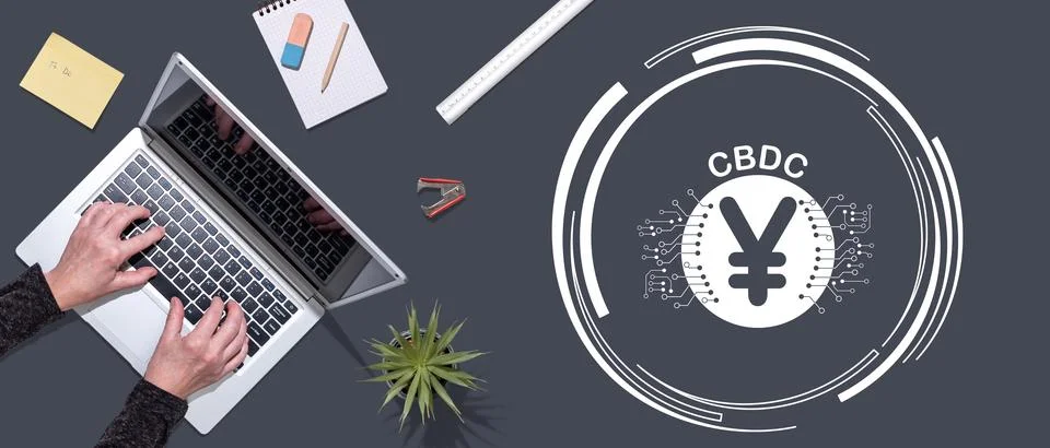 Concept of cbdc Stock Photos