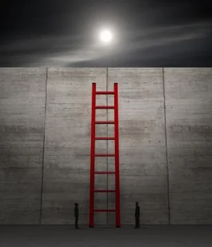 Concept of challenge Stock Illustration