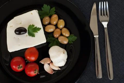 The concept of cheese. Stockfoto's