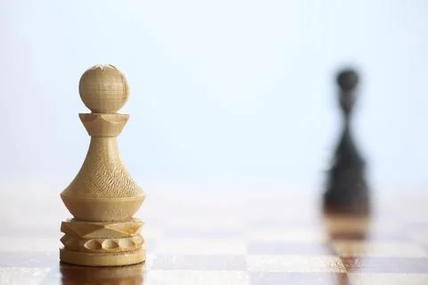 The concept of the chess game Stock Photos