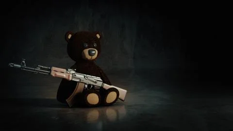 Concept of child abuse. 3D Rendering Stock Illustration