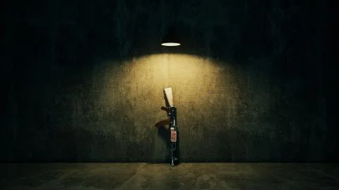 Concept of child abuse. 3D Rendering Stock Illustration