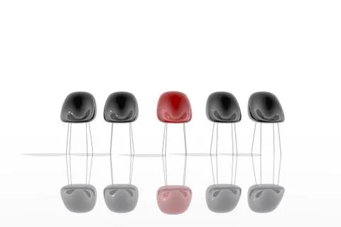 Concept of choosing the best Stock Illustration