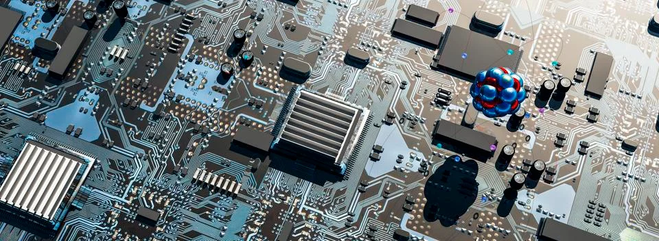 Concept of Circuits Stock Illustration
