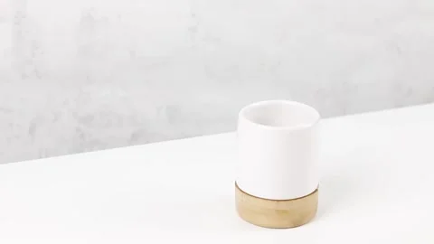 Concept clean, bathroom, alternative environmentally eco friendly home care Vídeo Stock 152446175