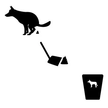 Concept of cleaning for pets Illustrazione stock